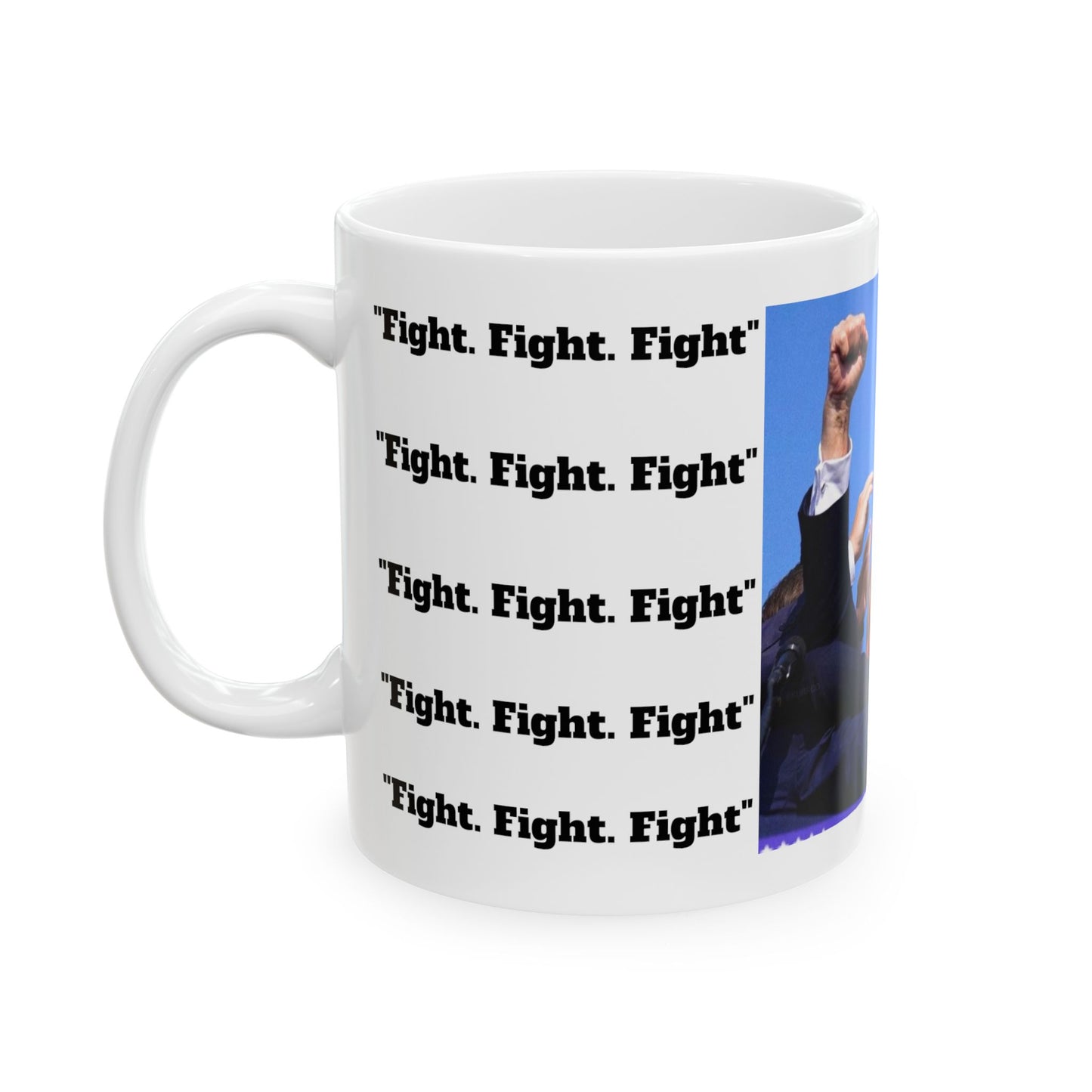 "Fight" Mug