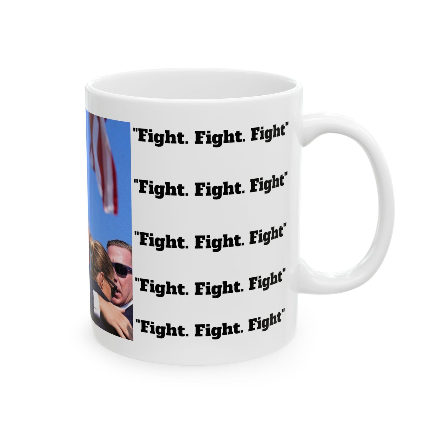 "Fight" Mug